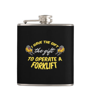 Forklift Gift Flask