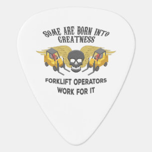 Forklift Greatness Guitar Pick