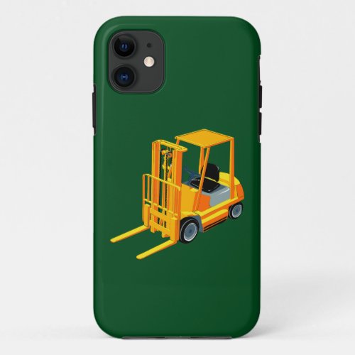 Forklift Kids Pallet Truck Design iPhone 11 Case