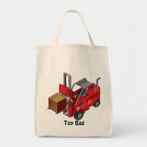 Forklift Kids Pallet Truck Design Tote Bag