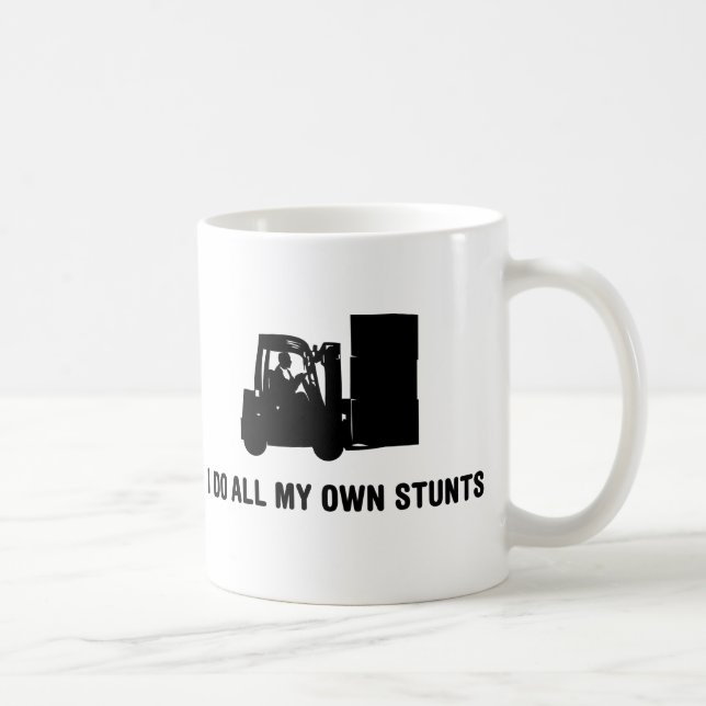 Forklift Operator Coffee Mug (Right)