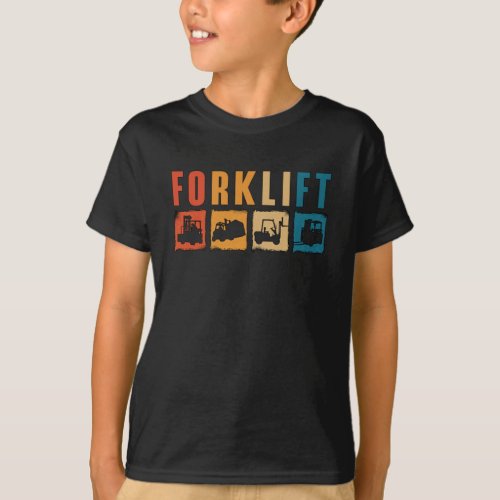 Forklift Operator Forklift Quote Driver Worker T_Shirt