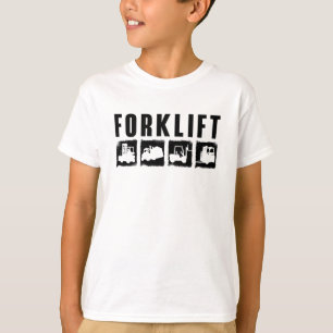 Forklift Quote Forklift Operator Driver Worker T-Shirt