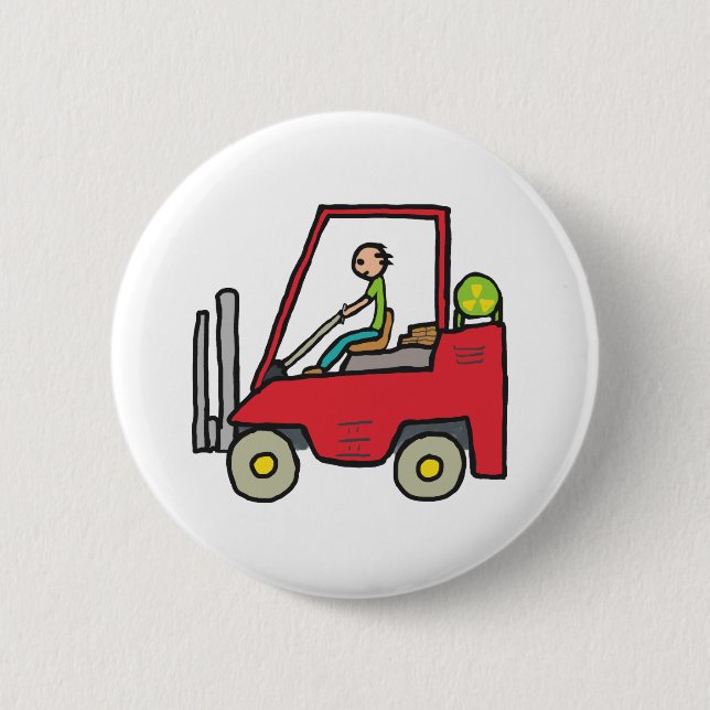 Forklift Truck Button (Front)