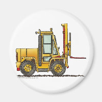 Forklift Truck Construction Magnets