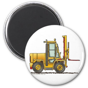 Forklift Truck Construction Magnets