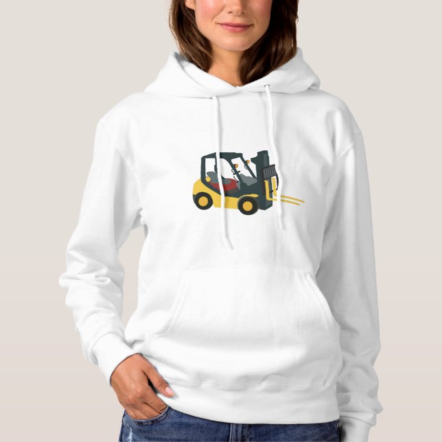 Forklift Truck Hoodie (Front)