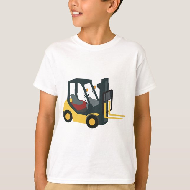 Forklift Truck T-Shirt (Front)