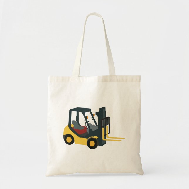 Forklift Truck Tote Bag (Front)