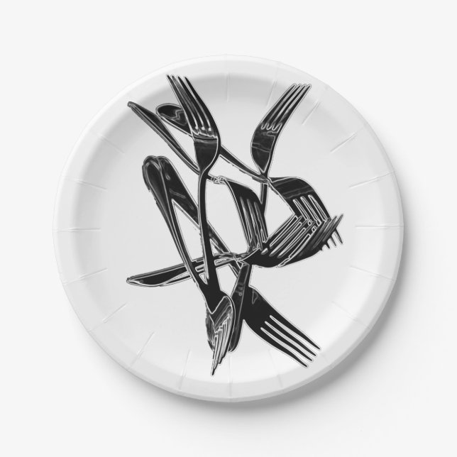 Forks on a Plate (Front)
