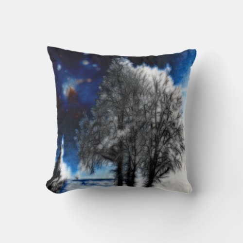 Forlorn Sovereign Throw Pillow