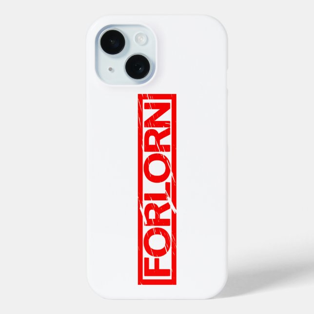 Forlorn Stamp Case-Mate iPhone Case (Back)
