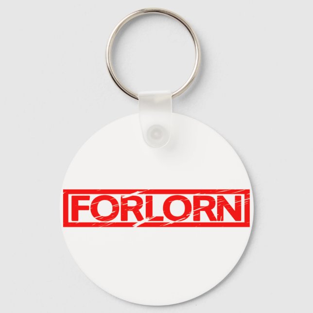 Forlorn Stamp Keychain (Front)
