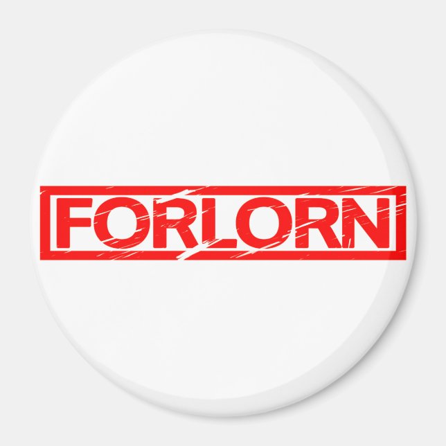 Forlorn Stamp Magnet (Front)