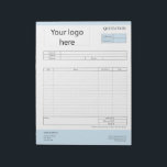 Form Business Quotation, Invoice or Sales Receipt  Notepad<br><div class="desc">Form Business Quotation,  Invoice or Sales Receipt Order Form</div>