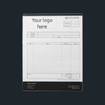 Form Business Quotation, Invoice or Sales Receipt  Notepad<br><div class="desc">Form Business Quotation,  Invoice or Sales Receipt Order Form</div>