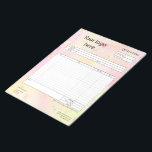 Form Business Quotation, Invoice or Sales Receipt  Notepad<br><div class="desc">Form Business Quotation,  Invoice or Sales Receipt Order Form</div>