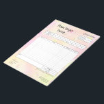 Form Business Quotation, Invoice or Sales Receipt  Notepad<br><div class="desc">Form Business Quotation,  Invoice or Sales Receipt Order Form</div>