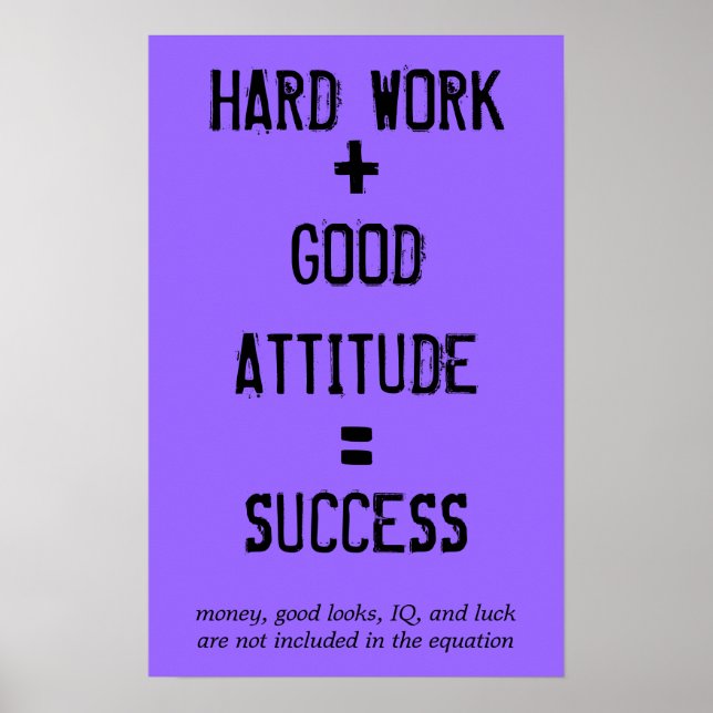 Form for Success Poster (Front)