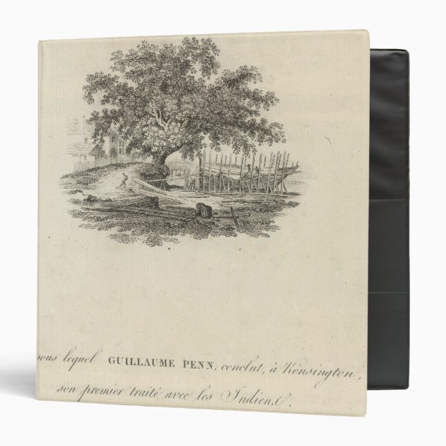 Form in which William Penn 3 Ring Binder (Front/Inside)