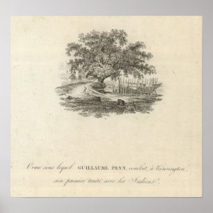 Form in which William Penn Poster