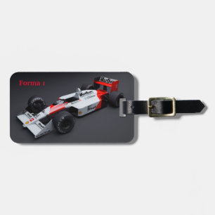 Forma 1 Car Luggage Tag