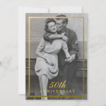 Formal 50th Anniversary Invitation at Zazzle