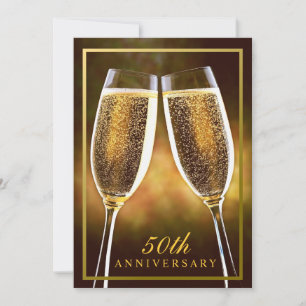 Formal 50th Anniversary Invitation