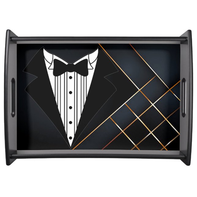 Formal Affair Large Serving Tray (Front)