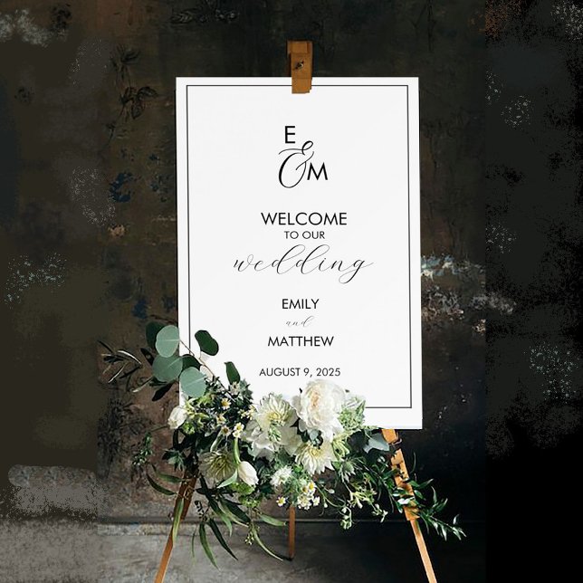 Formal and Elegant Wedding Sign (Creator Uploaded)