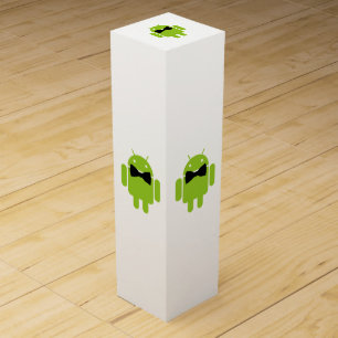 Formal Atire Android Robot Wine Gift Box