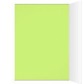 Formal Atire Green Android Robot Cards (Inside (Left))