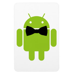 Formal Atire Green Android Robot Magnet