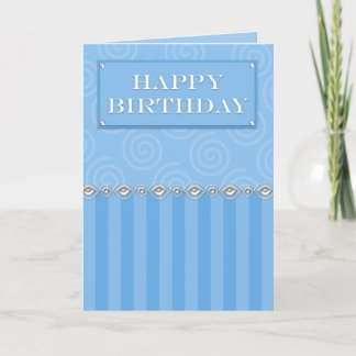 Formal Birthday Card