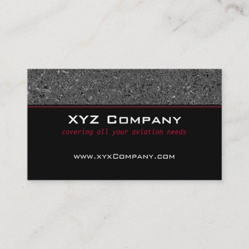 Formal Black (red line) Business Card Templates