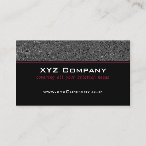 Customizable Formal Black (red line) Business Card Templates