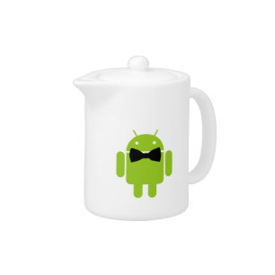 Formal Bow Tie Android Robot Icon Teapot