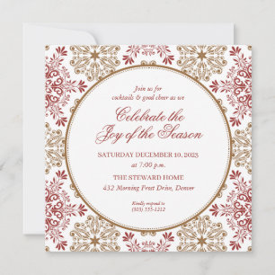 Formal Christmas Party Invitation