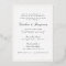 Formal Classic Gold Border Elegant Chic Wedding 