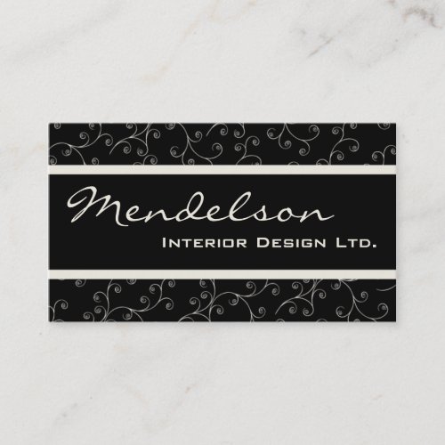 Formal Deco Company Business Card