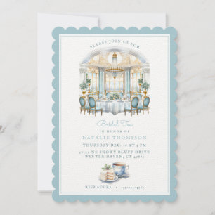 Formal Dining Room Bridal Tea Invitation
