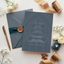 Formal Elegant Classic Gothic Castle Green Wedding