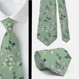 Formal Eucalyptus Neck Ties   Simple and Classic