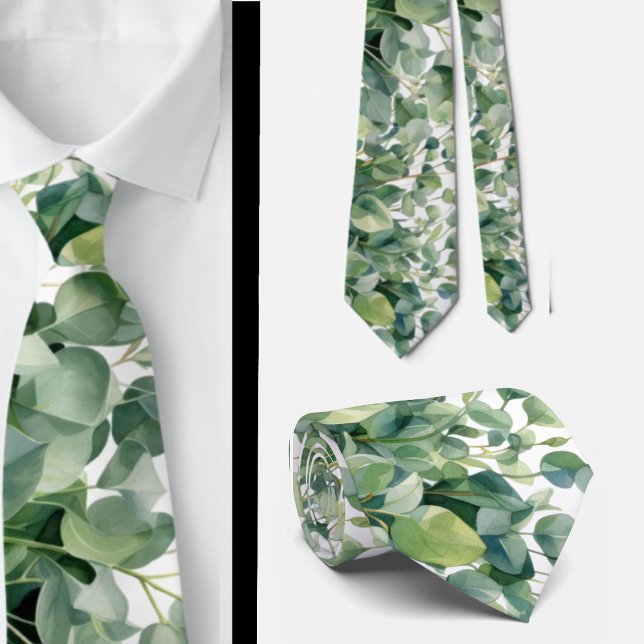 Formal Eucalyptus Neck Ties | Simple and Classic (Creator Uploaded)