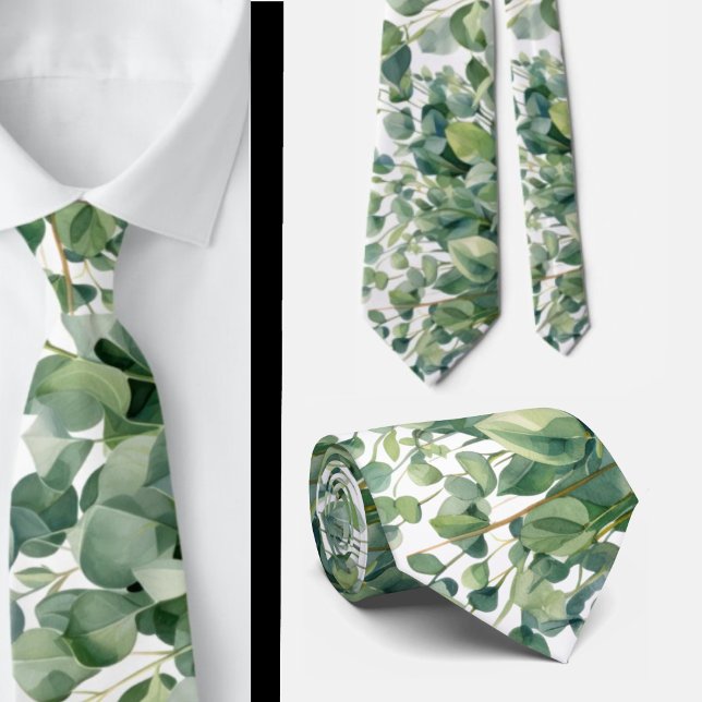 Formal Eucalyptus Neck Ties | Simple and Classic (Creator Uploaded)