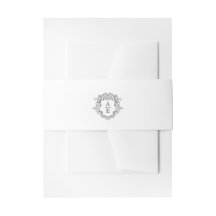 Formal Floral Crest Monogram Wedding