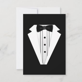 Formal Fundraiser Reply RSVP Card | Zazzle