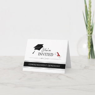 Formal Graduation Commencement Invitations