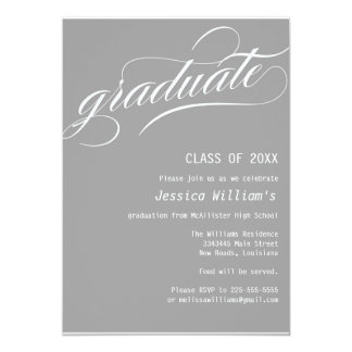 Formal Graduation Invitations & Announcements | Zazzle