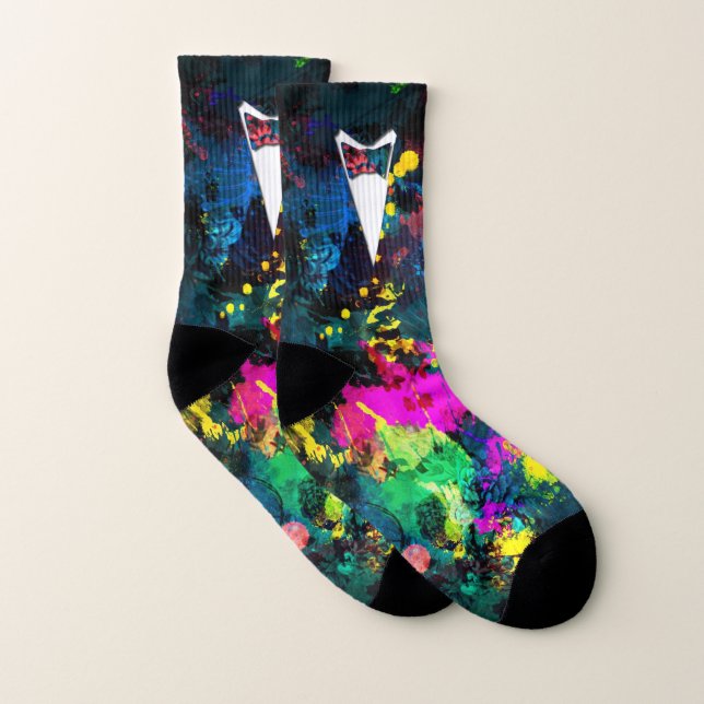 Formal Groom or Prom Paintball Socks (Pair)